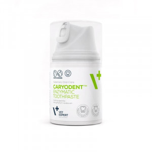 VETEXPERT CARYODENT ENZYMATIC zobu pasta ar enzīmiem kaķiem, suņiem 50ml
